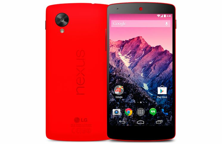 Красный Google Nexus 5